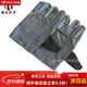 加厚電焊專(zhuān)用帆布手套勞保耐磨雙層蘭牛仔工人建筑防護實(shí)惠 單層牛仔布手套 20雙