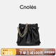 蔻一（Cnoles）斜挎包包女士迷你菱格小流浪包單肩雙肩女生包生日禮物送女友老婆