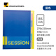 滿(mǎn)樂(lè )文（MARUMAN）活頁(yè)本 筆記本 本子 記事本 日記本 會(huì )議記錄本 藍色復刻版F310C-02