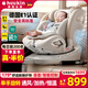 Heekin引領(lǐng)者兒童安全座椅汽車(chē)用0-12歲嬰兒寶寶車(chē)載可坐躺智能通風(fēng)加熱 香檳金(單手旋轉+語(yǔ)音通風(fēng)加熱)