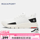ROCKPORT七夕情人節(jié)禮物樂步板鞋男運動鞋新品夏季黑色大網(wǎng)面透氣輕便緩震 白色 43