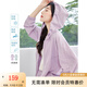 梵希蔓戶(hù)外寬松防曬服套裝女2025年夏新款連帽外套短褲休閑兩件套 M8116 紫色 L