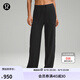 lululemon丨Throwback Still 女士運動長褲 常規(guī)版型 LW5EFPS 黑色 M /8