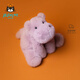 Jellycat史瑪吉河馬動(dòng)物毛絨玩偶可愛(ài)柔軟兒童玩偶娃娃生日新婚禮物 紫色 Medium