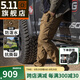 5.11（TACTICAL SERIES ）城市輕戶外戰(zhàn)術褲格子布防潑水511長褲時刻待命ABR工裝褲74512 袋鼠棕（直筒型） 30-30腰圍2尺3-2尺4褲長約103CM