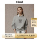 ELAND衣戀衛(wèi)衣女圓領(lǐng)運(yùn)動(dòng)風(fēng)棉感舒適寬松休閑上衣2025秋季新款 中灰色(18)M/Grey S 160