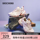 斯凱奇（Skechers）機(jī)甲鞋女鞋夏季運(yùn)動鞋厚底增高老爹鞋緩震輕便透氣休閑鞋149916