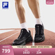 斐樂（FILA）BOA柔云3+路跑鞋男鞋2025秋季新款專業(yè)運動鞋戶外跑步鞋 駿馬黑-BA 43