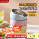 美廚（maxcook）316L不銹鋼碗 湯碗雙層隔熱 飯碗餐具面碗13cm 彩色3只裝MCWA9102