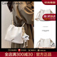 CALWAN KEODH包包女包2025新款水桶包斜挎包通勤鏈條小包生日禮物送女友老婆 【米白色】輕奢時(shí)尚百搭簡(jiǎn)約實(shí)用走心女生閨蜜
