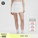 lululemon丨Lightweight 女士輕盈版高腰網(wǎng)球裙速干芯吸 LW8AJGS 白色 S /6