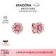 潘多拉（PANDORA）粉色雛菊耳釘Rose精致情侶禮物七夕情人節禮物送女友