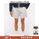 ABERCROMBIE & FITCH男裝25夏季美式澤西風(fēng)舒適寬松松緊腰運動(dòng)衛褲短褲KI128-5080 淺麻灰色 S (175/76A)