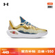 安德瑪（UNDERARMOUR）庫里CURRY 11男女情侶運(yùn)動籃球鞋3027416 檸檬冰黃300 3026617-300 43