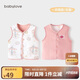 babylove嬰兒馬甲春秋純棉兩面穿寶寶可愛(ài)小坎肩背心保暖馬夾上衣