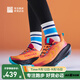 必邁2025新品遠(yuǎn)征者6.0全天候跑步鞋男女款戶外越野緩震透氣跑鞋 落日橙 40 【男】
