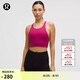 lululemon丨Luxtreme? 女士高領(lǐng)口別致肩帶長(zhǎng)款運(yùn)動(dòng)內(nèi)衣 LW2BX9S 煙霧品紅 S /6