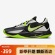 耐克NIKE男運動鞋NIKE PRECISION VI籃球鞋DD9535-009 黑綠 42