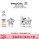 潘多拉（PANDORA）星之璀璨耳釘925銀閃耀星星小巧精致個(gè)性小眾生日禮物送女友