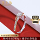 ?？ㄒ?8K金鉆石戒指女雙色戒指求婚結婚一克拉婚戒送老婆情人節禮物  SI/小瑕 F-G/優(yōu)白（主鉆20分）