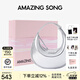 Amazing Song乙頌女包[教師節禮物]半月包小號單肩斜挎包女小眾精致牛皮月牙包 月光銀