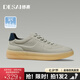 德賽（DESAI）【新款超臨界大底】時(shí)尚百搭圓頭休閑板鞋透打孔秋季透氣潮流男鞋 灰色 39
