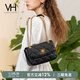 VANESSA HOGAN VH女包茵然軟包系列太陽神斜挎包菱格鏈條腋下單肩包包七夕禮物