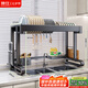 帥仕（shuaishi）廚房用具置物架水槽架瀝水架碗碟架洗碗架水池收納架