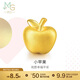 周生生 足金Charme串珠蘋(píng)果黃金轉運珠男女不含繩85391C定價(jià)