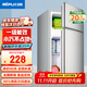 日普（RIPU）小冰箱迷你小型雙門(mén)家用一級(jí)能效宿舍出租房辦公室節(jié)能省電冷藏冷凍電冰箱 【年銷(xiāo)百萬(wàn)】48升銀色【3天不到1度電】
