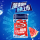 炫邁（Stride）無(wú)糖口香糖 西瓜味40粒56g1瓶裝 糖果休閑零食 清新口氣 提神便攜