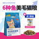 寵非凡6種魚美毛貓糧10kg 凍干貓糧鮮肉布偶藍貓橘貓加菲英短貓咪全價糧