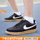 耐克（NIKE）運動(dòng)鞋男鞋 25秋季新款COURT運動(dòng)鞋透氣輕便休閑鞋耐磨防滑板鞋子 004-黑色白勾【新到貨】 42.5 碼（內長(cháng)270mm）