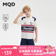 馬騎頓（MQD）童裝男大童24夏新款學(xué)院風(fēng)休閑polo短袖套裝