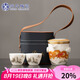 蘇氏陶瓷（SUSHI CERAMICS）素?zé)蛑翊升埿写筮\(yùn)旅行快客杯國家一級(jí)技師王文克老師J1006