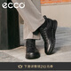 愛(ài)步（ECCO）25年早秋新款牛皮軟底舒適防水休閑鞋男 靈動(dòng)混合512334 黑色43