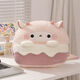 抱枕被子兩用卡通動(dòng)物立體蛋糕動(dòng)物抱枕毯三合一車(chē)載正方形超軟辦 粉色小羊 抱枕加毯子