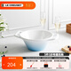 酷彩（Le Creuset）炻瓷盤創(chuàng)意沙拉水果菜盤家用法式料理碗 17cm法式料理碗粉藍(lán)色