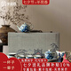 半苑香汝窯仿古青花瓷功夫茶具套裝2025新款家用茶杯茶壺蓋碗可養(yǎng)開片 汝窯10頭套裝-喜上眉梢 10件