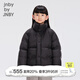jnby by JNBY江南布衣童裝冬羽絨服立領(lǐng)保暖拜年服面包服男女童兒童1NAC1280A 001/黑色 140 cm