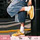 茵寶（Umbro）官方多彩板鞋休閑鞋百搭女鞋運動(dòng)鞋復古軟底男鞋情侶款 奶油黃/茵寶白（男款） 42