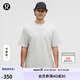 lululemon丨Heavyweight 男士高克重棉質(zhì)針織 T 恤 芯吸 LM3FBSS 蒸汽灰 M