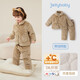 JELLYBABY【日常簡(jiǎn)約睡衣套裝】冬款中性發(fā)熱棉服家居服居家中童