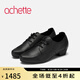 achette雅氏5RG2 簡約正裝單鞋光面優(yōu)雅女鞋 14-黑色 37