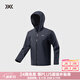 XBIONIC曠野隱者輕量GTX 3L靜殼硬殼沖鋒衣男防風(fēng)防水外套徒步登山25新品 暗夜黑 M