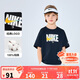 NIKE3BRAND 耐克兒童純棉短T2025年夏季字母logo男女童親膚舒適上衣