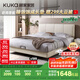 顧家家居（KUKA）簡約科技布床雙人床主臥DS9052B【月紗白】高腳款1.5*2.0京倉閃發(fā)
