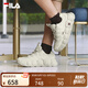 FILA 斐樂可頌面包鞋復(fù)古運動鞋男冬休閑鞋老爹鞋 燕麥色-OM 42