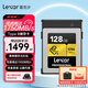 雷克沙（Lexar）cfb卡CFexpressType B存儲卡 8K高清相機(jī)內(nèi)存卡 兼容部分XQD相機(jī) GOLD 128G 讀1750M 寫1500M CFexpress Type B