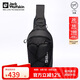 Jack Wolfskin狼爪單肩包男包女包戶(hù)外多功能背包7L斜挎包2020151 6350深灰色